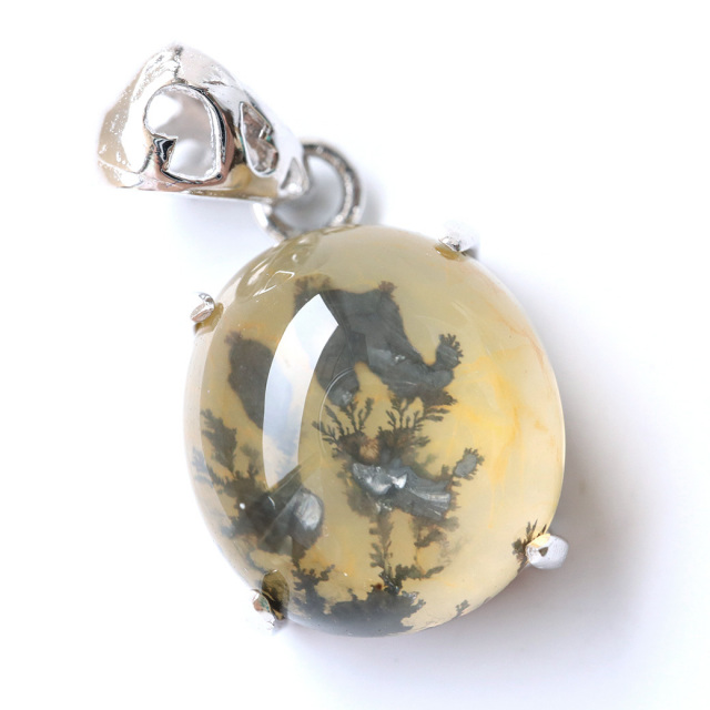 デンドリティック クォーツ ペンダント Silver925 自然の芸術 1点物 天然石 パワーストーン