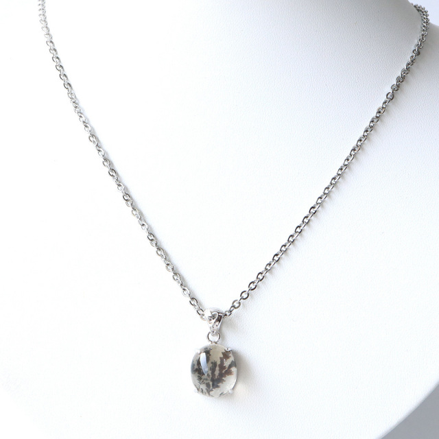デンドリティック クォーツ ペンダント Silver925 自然の芸術 1点物 天然石 パワーストーン
