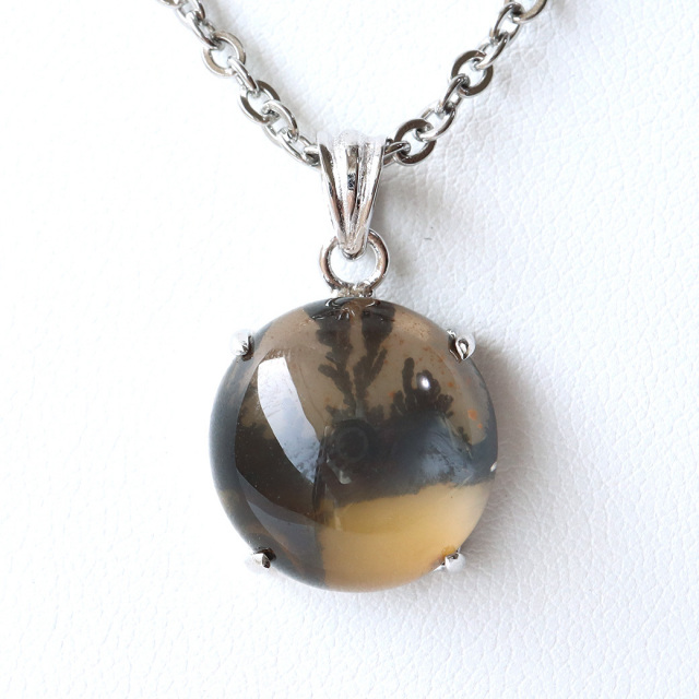 デンドリティック クォーツ ペンダント Silver925 自然の芸術 1点物 天然石 パワーストーン