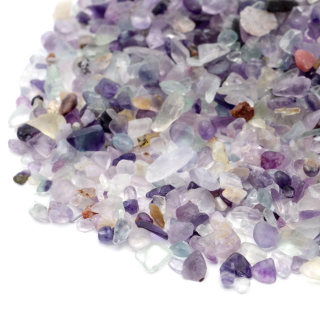 フローライト さざれ石 100g 極小 蛍石 マルチカラー 天然石