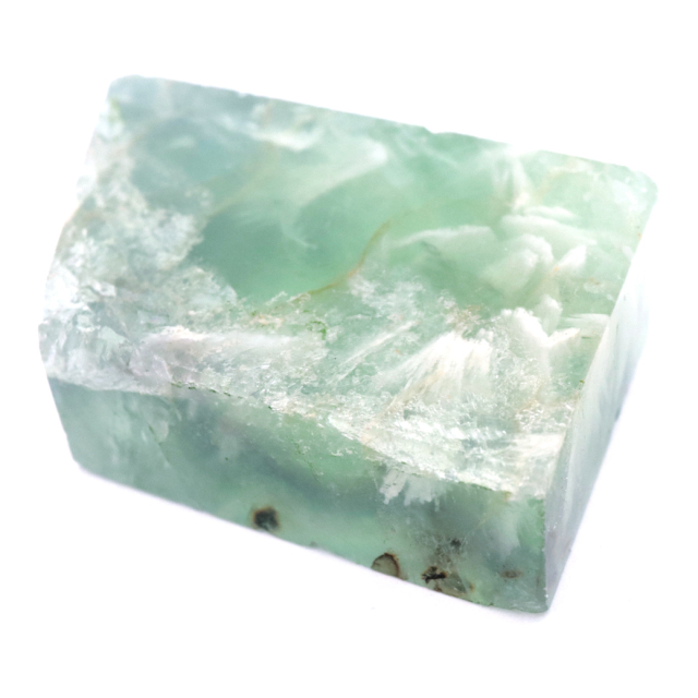 エンジェルフェザー フローライト 原石 スライス 23g 天然石 パワーストーン 1点もの 蛍石 Fluorite