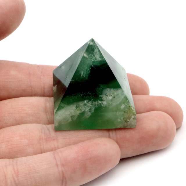 フローライト ピラミッド 天然石 蛍石 ミニサイズ 1点もの パワーストーン fluorite