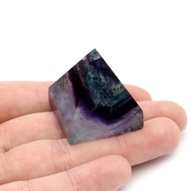 フローライト ピラミッド 天然石 蛍石 ミニサイズ 1点もの パワーストーン fluorite