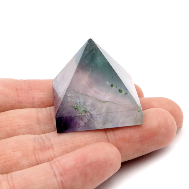 フローライト ピラミッド 天然石 蛍石 ミニサイズ 1点もの パワーストーン fluorite