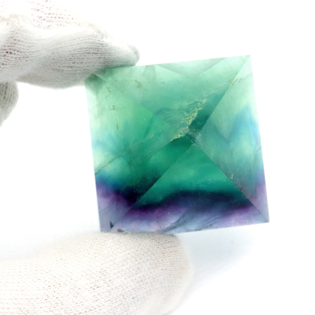 フローライト ピラミッド 天然石 蛍石 ミニサイズ 1点もの パワーストーン fluorite