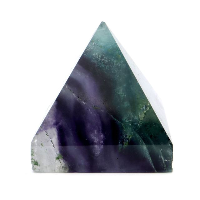 エンジェルフェザー フローライト ピラミッド 天然石 蛍石 ミニサイズ 1点もの パワーストーン fluorite