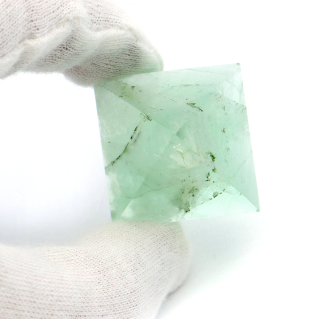 エンジェルフェザー フローライト ピラミッド 天然石 蛍石 ミニサイズ 1点もの パワーストーン fluorite