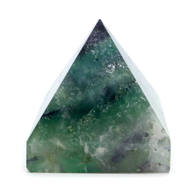 エンジェルフェザー フローライト ピラミッド 天然石 蛍石 ミニサイズ 1点もの パワーストーン fluorite