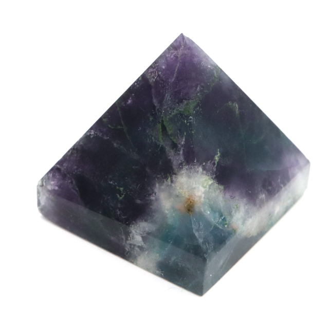エンジェルフェザー フローライト ピラミッド 天然石 蛍石 ミニサイズ 1点もの パワーストーン fluorite