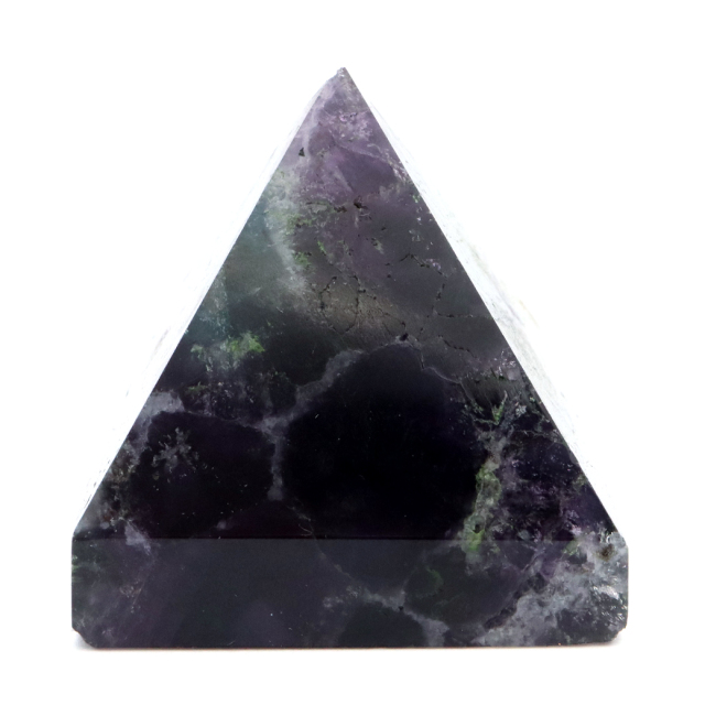 エンジェルフェザー フローライト ピラミッド 天然石 蛍石 ミニサイズ 1点もの パワーストーン fluorite