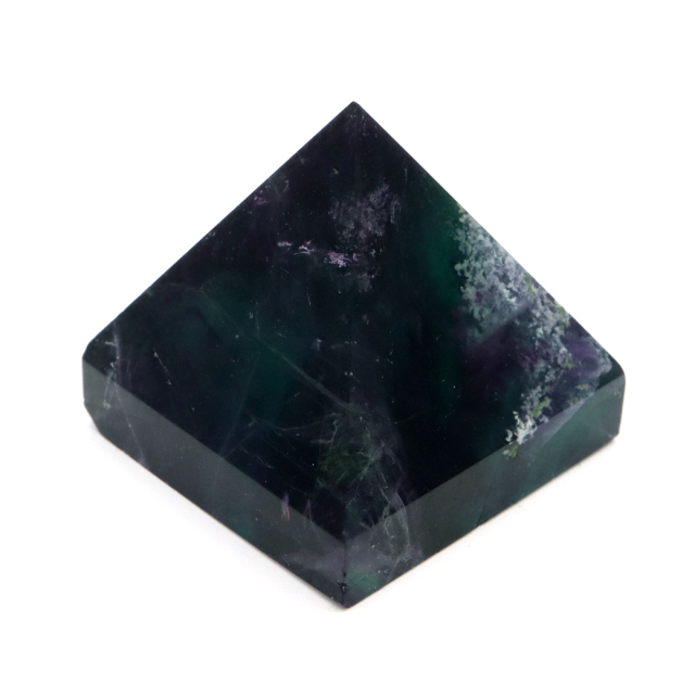エンジェルフェザー フローライト ピラミッド 天然石 蛍石 ミニサイズ 1点もの パワーストーン fluorite
