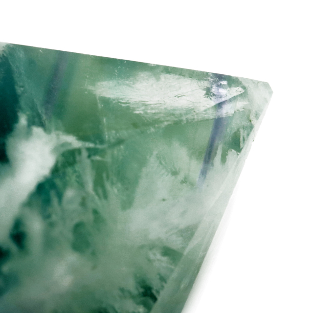 エンジェルフェザー フローライト 六角柱 ポイント 1点物 蛍石 天然石