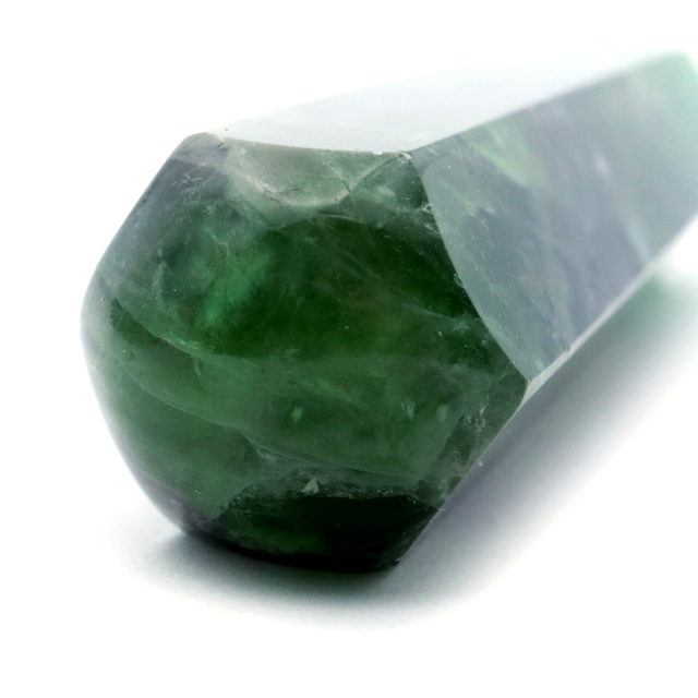 ヒーリング ワンド レインボー フローライト 蛍石 マッサージ ポイント天然石 パワーストーン スピリチュアル Fluorite 浄化 1本
