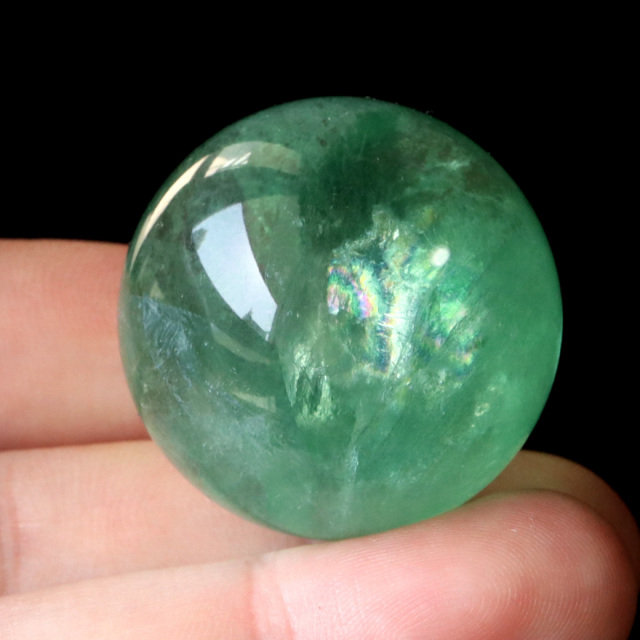 グリーン フローライト AAA 丸玉 直径 スフィア 台座 蛍石 天然石 1点もの パワーストーン Fluorite