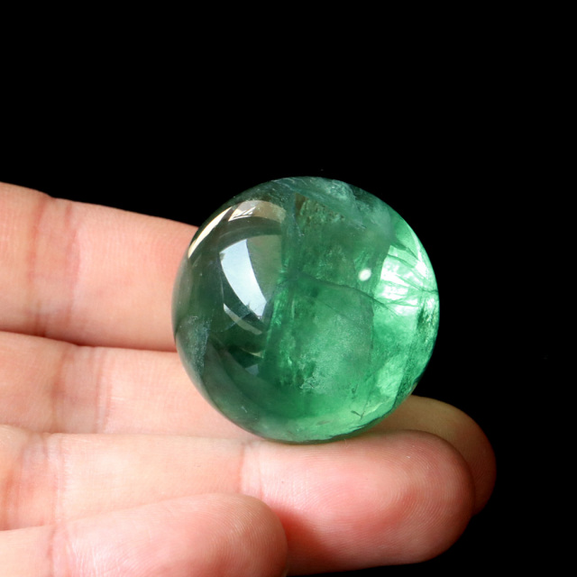 グリーン フローライト AAA 丸玉 直径 スフィア 台座 蛍石 天然石 1点もの パワーストーン Fluorite