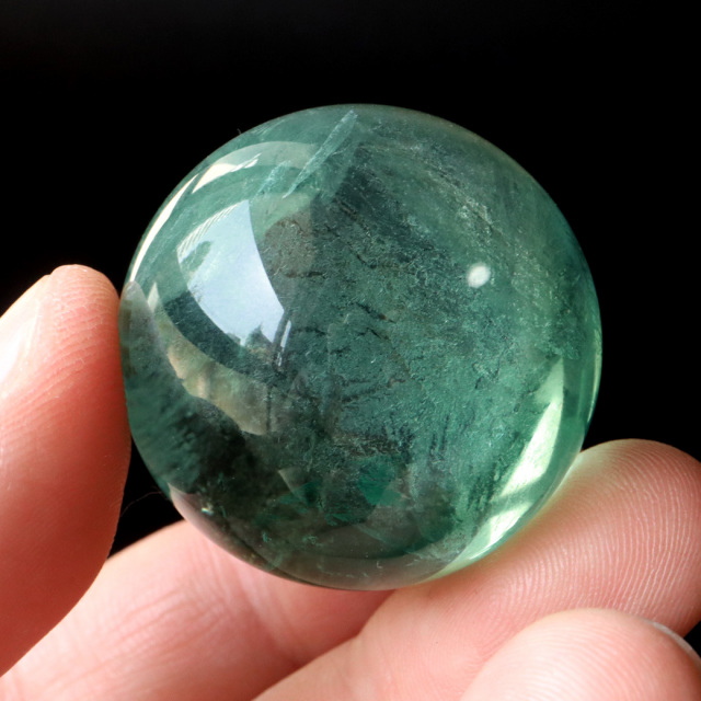 グリーン フローライト AAA 丸玉 直径 スフィア 台座 蛍石 天然石 1点もの パワーストーン Fluorite