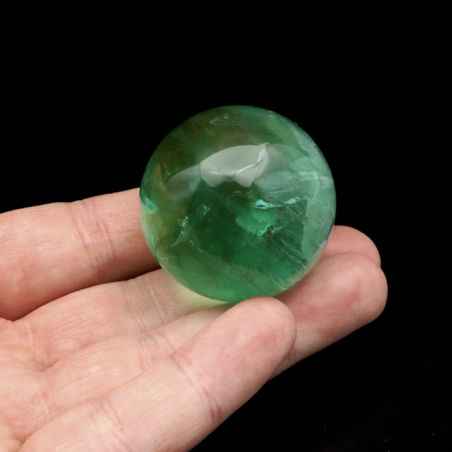 グリーン フローライト AAA 丸玉 直径 スフィア 台座 蛍石 天然石 1点もの パワーストーン Fluorite