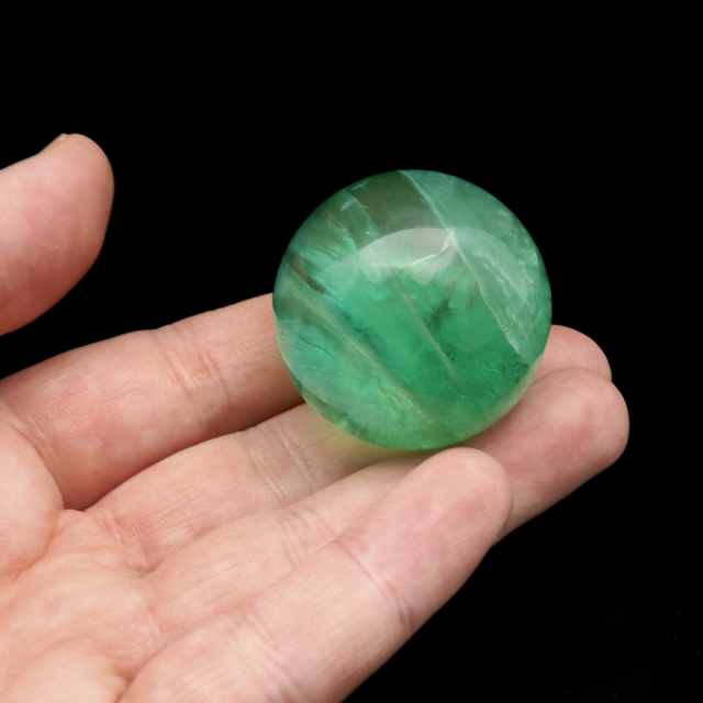 グリーン フローライト AAA 丸玉 直径 スフィア 台座 蛍石 天然石 1点もの パワーストーン Fluorite