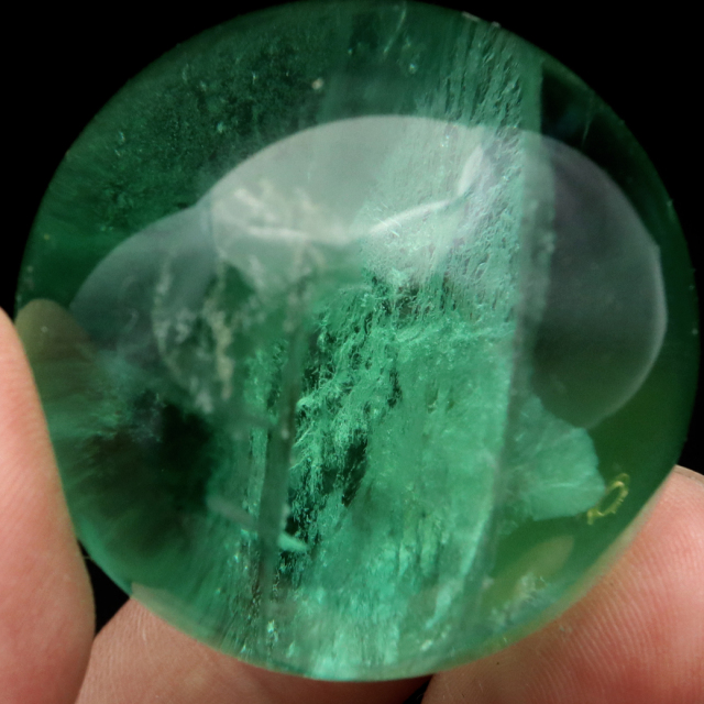 グリーン フローライト AAA 丸玉 直径 スフィア 台座 蛍石 天然石 1点もの パワーストーン Fluorite