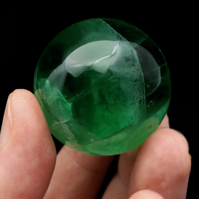 グリーン フローライト AAA 丸玉 直径 スフィア 台座 蛍石 天然石 1点もの パワーストーン Fluorite