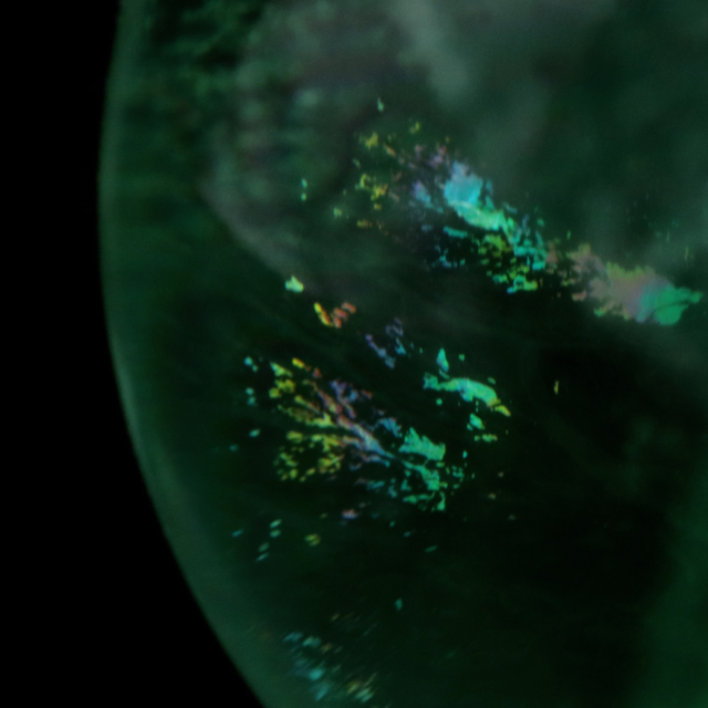 グリーン フローライト AAA 丸玉 直径 スフィア 台座 蛍石 天然石 1点もの パワーストーン Fluorite