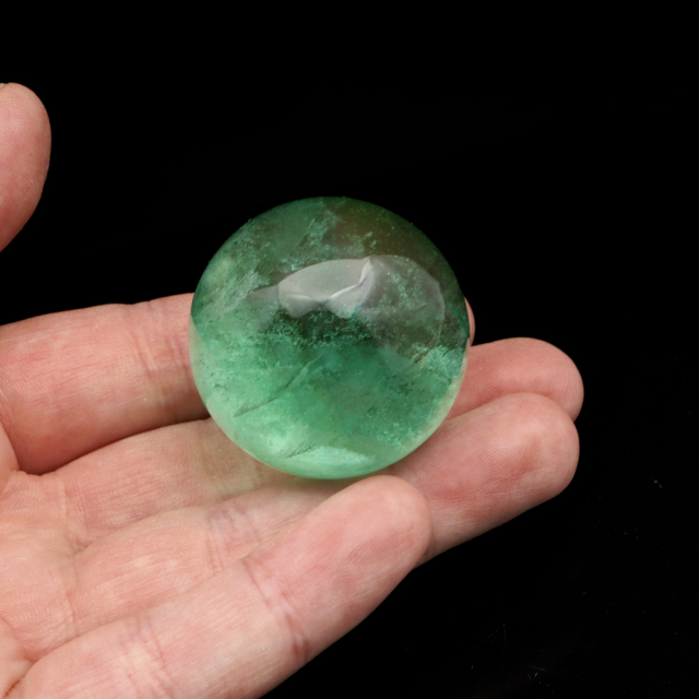 グリーン フローライト AAA 丸玉 直径 スフィア 台座 蛍石 天然石 1点もの パワーストーン Fluorite