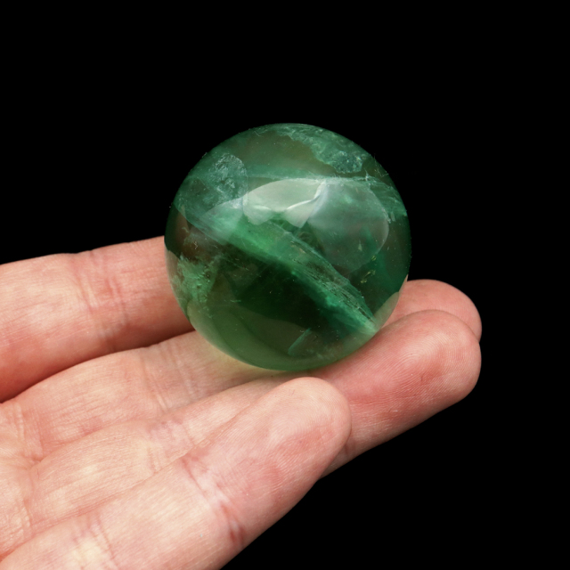 グリーン フローライト AAA 丸玉 直径 スフィア 台座 蛍石 天然石 1点もの パワーストーン Fluorite