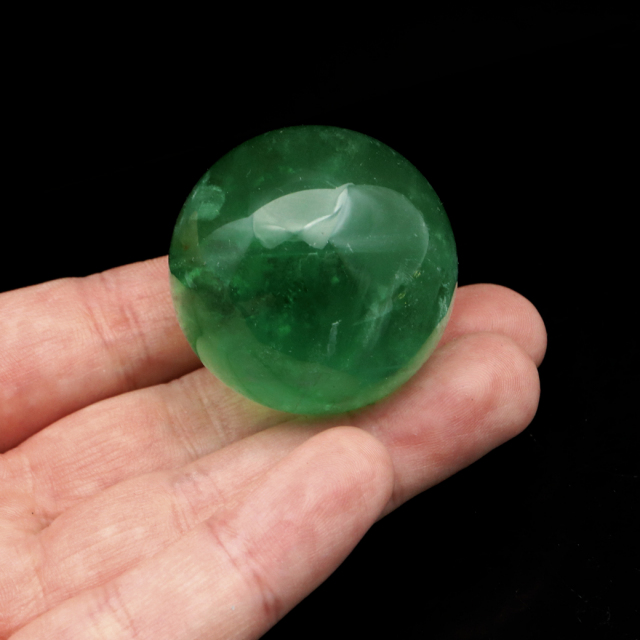 グリーン フローライト AAA 丸玉 直径 スフィア 台座 蛍石 天然石 1点もの パワーストーン Fluorite