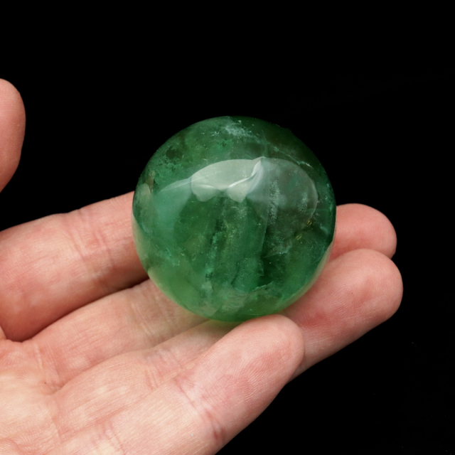 グリーン フローライト AAA 丸玉 直径 スフィア 台座 蛍石 天然石 1点もの パワーストーン Fluorite