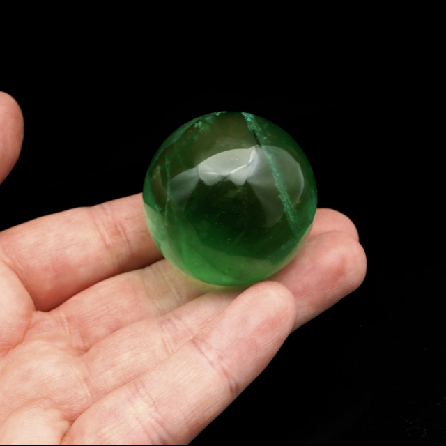 グリーン フローライト AAA 丸玉 直径 スフィア 台座 蛍石 天然石 1点もの パワーストーン Fluorite