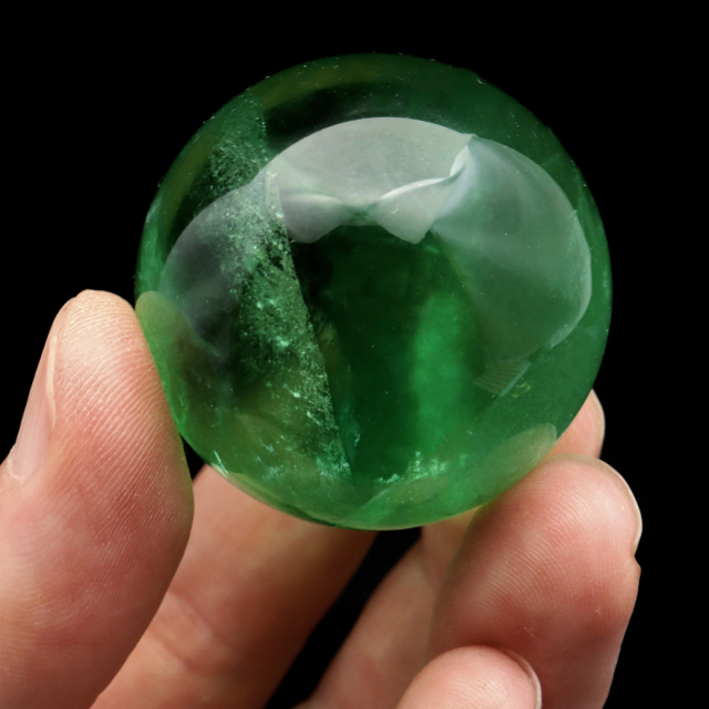 グリーン フローライト AAA 丸玉 直径 スフィア 台座 蛍石 天然石 1点もの パワーストーン Fluorite