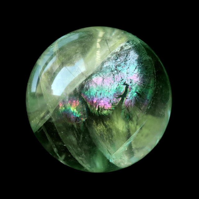 鑑別書付き☆超高透明☆天然水晶☆天然本水晶 丸玉34mm MI597