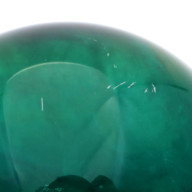 グリーン フローライト AAA 丸玉 直径 約85mm LED付き 台座 蛍石 天然石 1点もの パワーストーン Fluorite