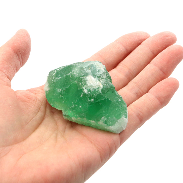 フローライト ラフ原石 60-85g前後 1個売り ランダム発送