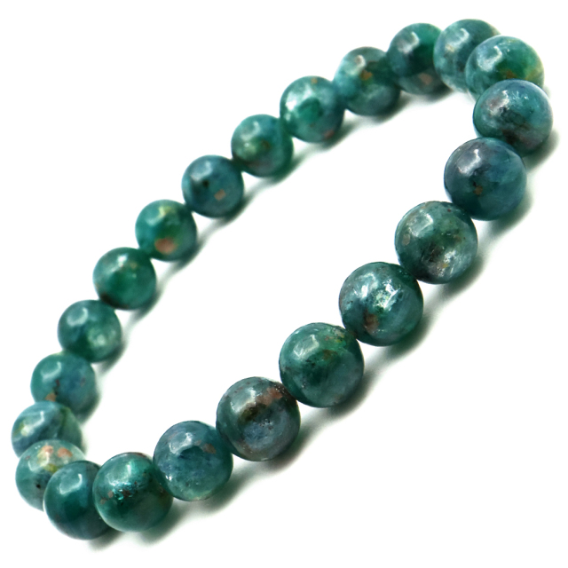 カイヤナイト イン フックサイト ブレスレット 8.5mm 天然石 1点物