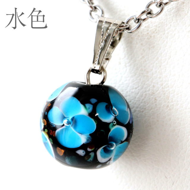 とんぼ玉 ペンダント 5色から選べる