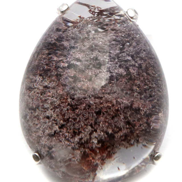 ガーデンクォーツ ペンダント 庭園 水晶 天然石 パワーストーン ネックレス 1点物 Silver925 自然の芸術