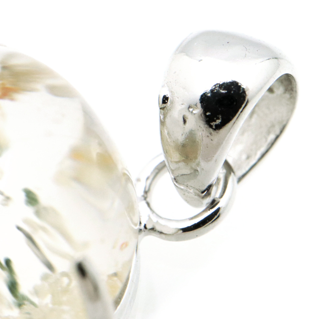 ガーデンクォーツ ペンダント 庭園 水晶 天然石 ネックレス 1点物 Silver925 自然の芸術