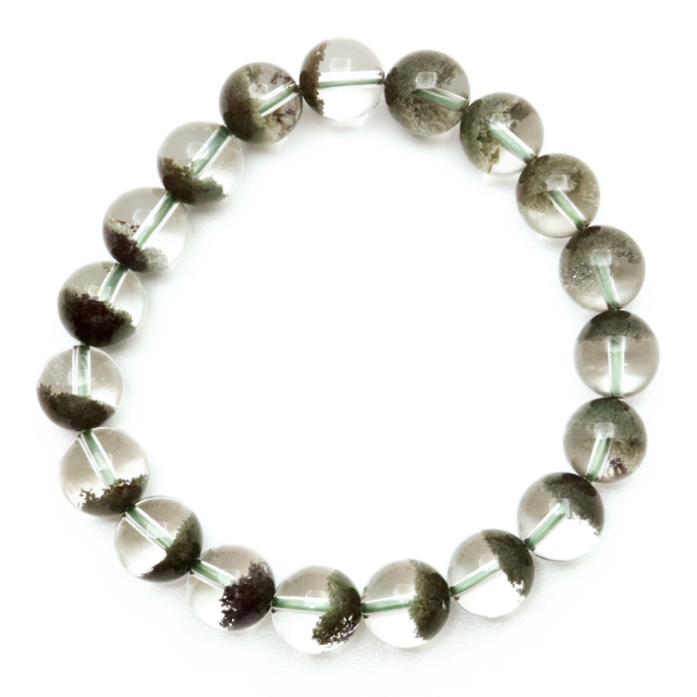 特引き！天然石ブレスレット スーパーセブン グリーンファントムガーデンクォーツ 特引き！天然石ブレスレット スーパーセブン グリーンファントム