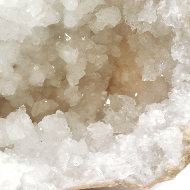 水晶 カルサイト 割れている ジオード ペア AAA 特大 1kg 晶洞 原石 モロッコ・スマラ産 パワーストーン ドーム 天然石