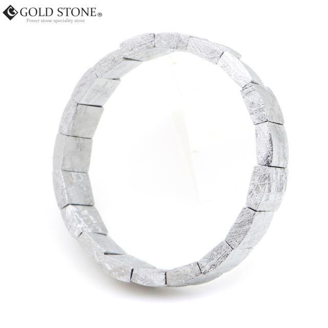 プレミアム品質❣️新色レインボー❣️ギベオン隕石ブレスレット