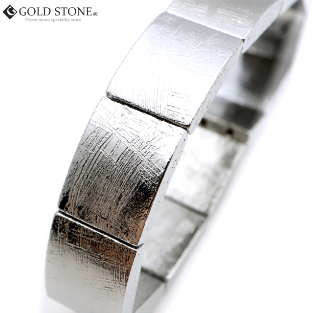 ギベオン 隕石 バングル 鑑別書付き ブレスレット 幅12mm 宇宙から来た鉱物 クリスマス プレゼント