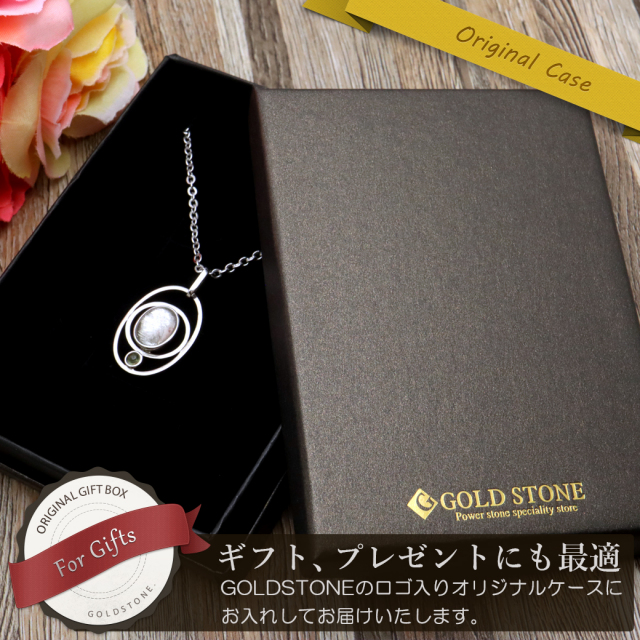 ギベオン 隕石 ネックレス 天然石 ペンダント モルダバイト付き Silver925 メテオライト パワーストーン