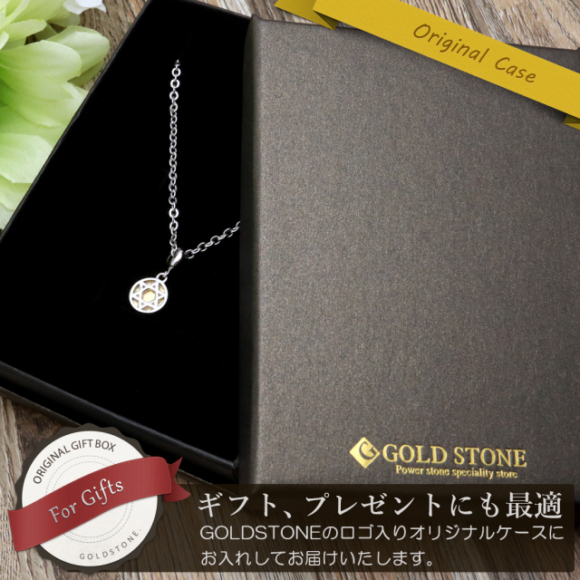 ギベオン 隕石 ネックレス 天然石 ペンダント ゴールド ナミビア産 六芒星 Silver925 パワーストーン