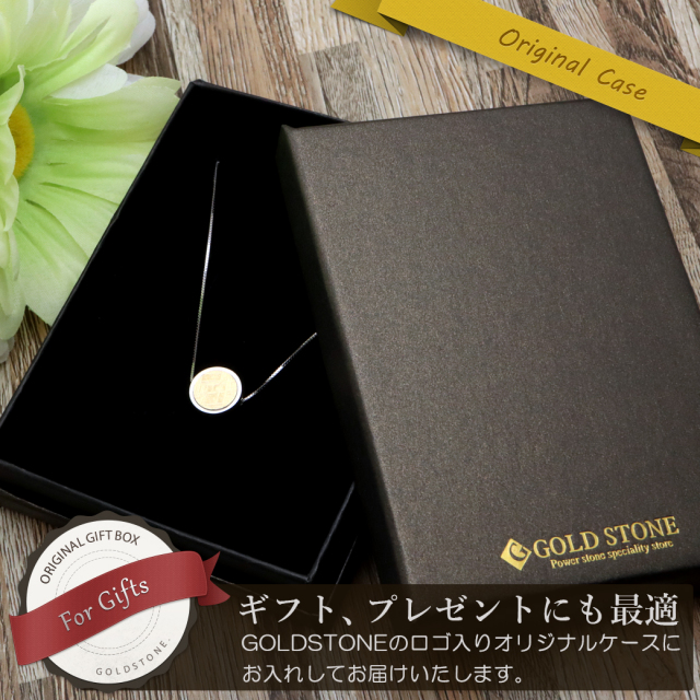 ギベオン 隕石 ネックレス 天然石 ペンダント ゴールド ナミビア産 Silver925 パワーストーン