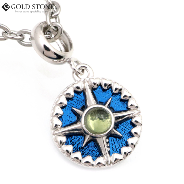 ギベオン 隕石 ペンダント SILVER925製 モルダバイト付き