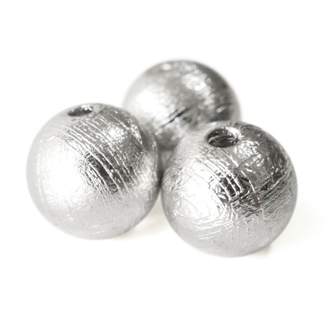 ナミビア・ギベオン　鉄隕石（メテオライト）シルバー粒売り6mm