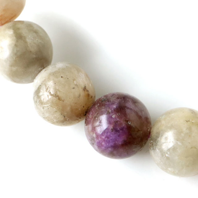 ハックマナイト ブレスレット 1点物 ハックマン石 天然石 パワーストーン ブラックライト付き