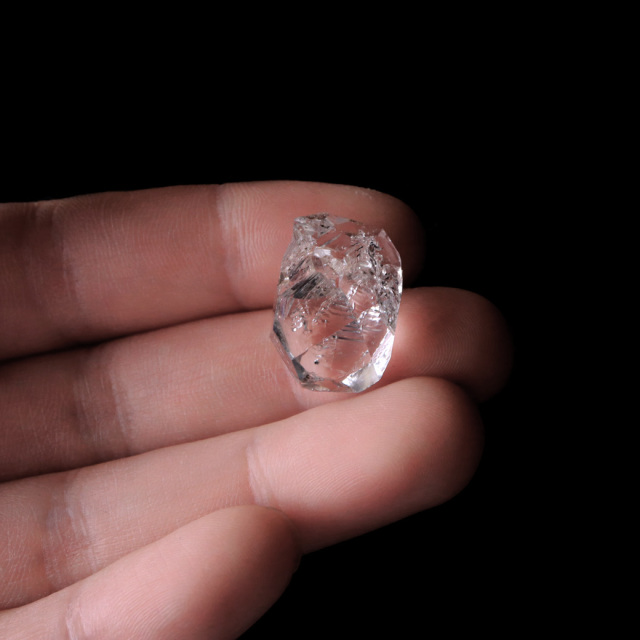 ハーキマーダイヤモンド ハーキマー水晶  原石 ツーソン展示会商品 アメリカ・ニューヨーク州産