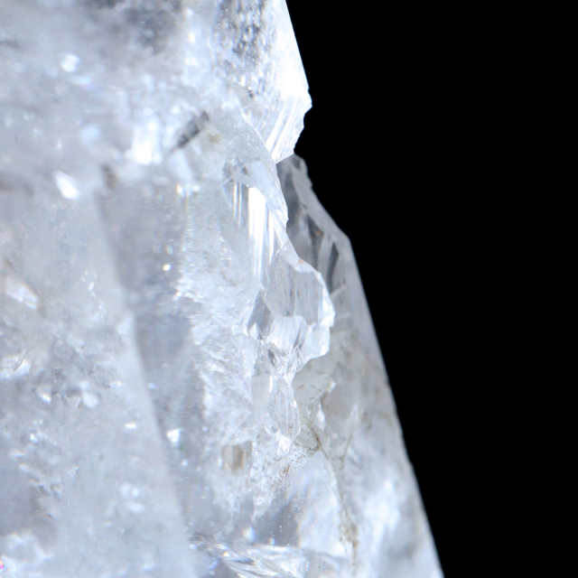 レムリアンシード 水晶 六角柱 ポイント 全面研磨 磨き 1点もの 虹入り レインボー 天然石 ブラジル バイーア州産 証明書付き